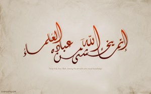 إنما يخشى الله من عباده العلماء 2