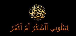 هذا من فضل ربي ليبلوني